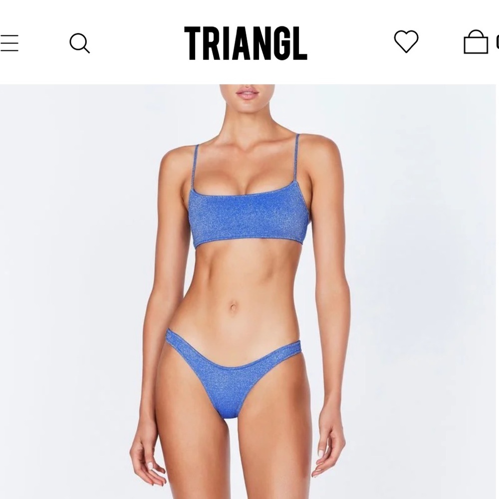 New Triangl Mica Marina sparkle medium swimsuit